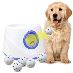 Cuelab Automatic Dog Ball Launcher and Fetch Toy