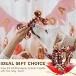 Kseroo Indestructible Bacon Chew Toys for Dogs