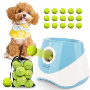 Automatic Ball Launcher for Small Dogs - Blue