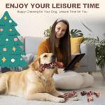 Kseroo Indestructible Bacon Chew Toys for Dogs