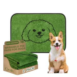 Washable Reusable Puppy Pads - 2 Pack 18"x24