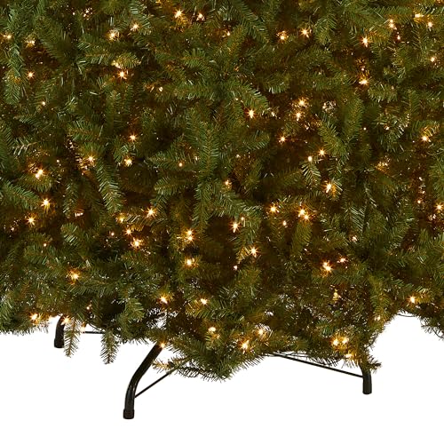 12ft Pre-Lit Artificial Christmas Tree - White Lights