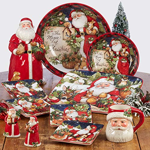 Magic of Christmas Snowman 16-Piece Dinnerware Set