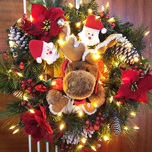 LOENDE Battery Operated Outdoor Christmas Lights