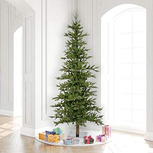 8' Shawnee Fir Artificial Christmas Tree - Natural Wood Trunks