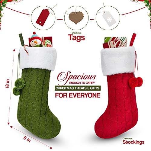 Personalized Set of 3 Christmas Stockings