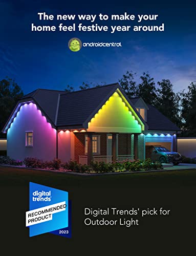 Smart RGBIC Outdoor Lights for Holiday Fun