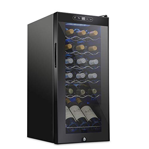 18-Bottle Freestanding Wine Fridge Cooler