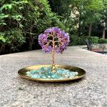 Crystal Stone Money Tree Incense Holder