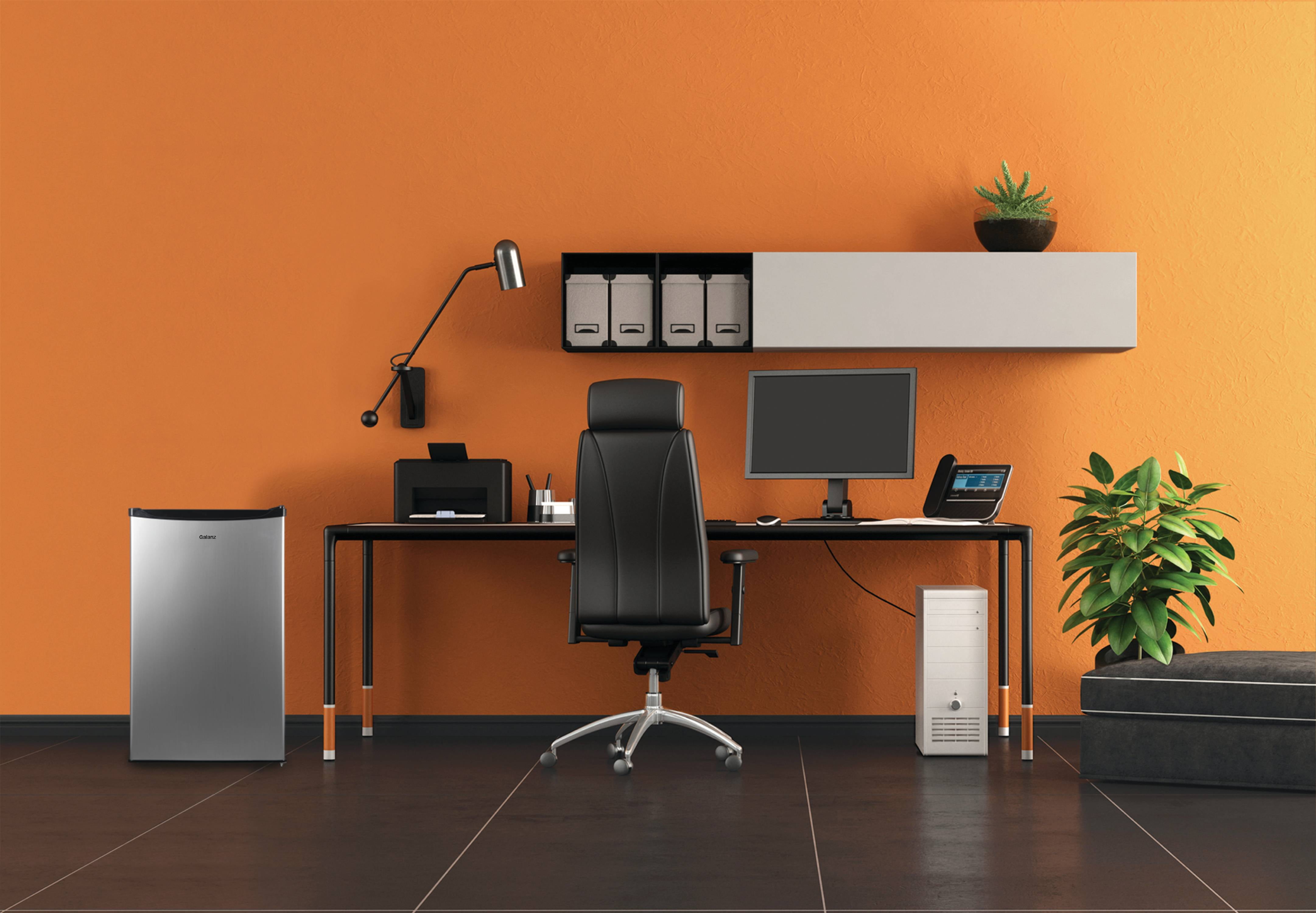 Galanz 4.3 Cu Ft Mini Fridge - Stainless Steel