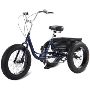 Thalorus 20-Inch Fat Tire Adult Tricycle
