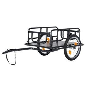MOONCOOL Heavy-Duty Bike Cargo Trailer, 176 lbs Capacity