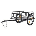 MOONCOOL Heavy-Duty Bike Cargo Trailer, 176 lbs Capacity