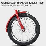 Outroad Folding Adult Tricycle with Cargo Basket