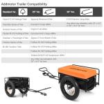 ADDMOTOR Trike Cargo Trailer with Waterproof Bag