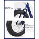 Thalorus 20-Inch Fat Tire Adult Tricycle