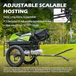ADDMOTOR Trike Cargo Trailer with Waterproof Bag