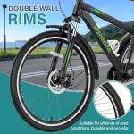 MOPHOTO 7-Speed Adult Mountain Tricycle with Basket