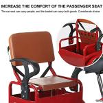 Outroad Folding Adult Tricycle with Cargo Basket