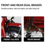 Outroad Folding Adult Tricycle with Cargo Basket