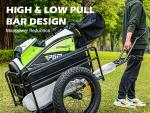 ADDMOTOR Trike Cargo Trailer with Waterproof Bag