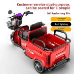 HLZ Electric Tricycle for Household Transportation