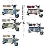 High-Power Electric Tricycle for Passengers and Cargo