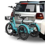 NAIZEA Heavy-Duty Hitch-Mount Trike Rack for eBikes