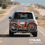 LILYPELLE Heavy-Duty Hitch-Mount Trike Rack