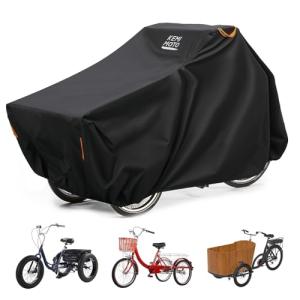 KEMIMOTO Heavy Duty Waterproof Bike Cover