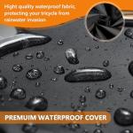 AKEfit Waterproof Cargo Bike Cover - Heavy Duty