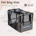 MOONCOOL Foldable Bike Cargo Trailer - 176 lbs Capacity