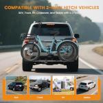 LILYPELLE Heavy-Duty Hitch-Mount Trike Rack