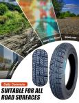 12" Heavy Duty Tubeless Tires for eTrikes