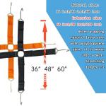 Marcobrothers Heavy-Duty Bungee Cord with Hook