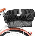 ANZOME Heavy-Duty Rear Bike Basket with Cover