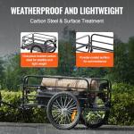 VEVOR Heavy-Duty Bike Cargo Trailer with Quick Release