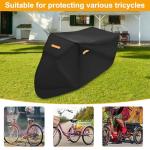 Heavy-Duty Electric Tricycle Cover - UV & Waterproof