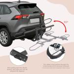 ABORON Heavy-Duty Hitch Rack for Fat Tire Trikes