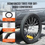 VEVOR Heavy-Duty Bike Cargo Trailer with Quick Release