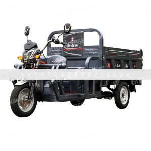 Heavy-Duty Electric Tricycle with Hydraulic Tipping Bucket