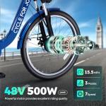 Luxevelo 500W Electric Trike for Adults