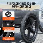 VEVOR Heavy-Duty Bike Cargo Trailer with Hitch