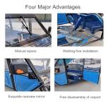 LHXLSH Electric Tricycle Full Cab Awning Cover