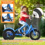 MOPHOTO 16" Electric Tricycle for Beginners