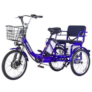 MENGFANMIN 700W Electric Tricycle for Adults
