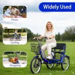 MENGFANMIN 700W Electric Tricycle for Adults