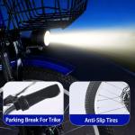 MENGFANMIN 700W Electric Tricycle for Adults