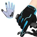 Westwood Fox Full Finger Cycling Gloves - Blue XL