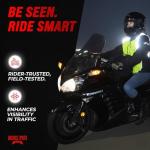 High Visibility Motorcycle Safety Vest for Riders